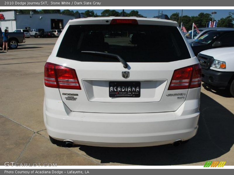 Stone White / Dark Slate Gray 2010 Dodge Journey SXT