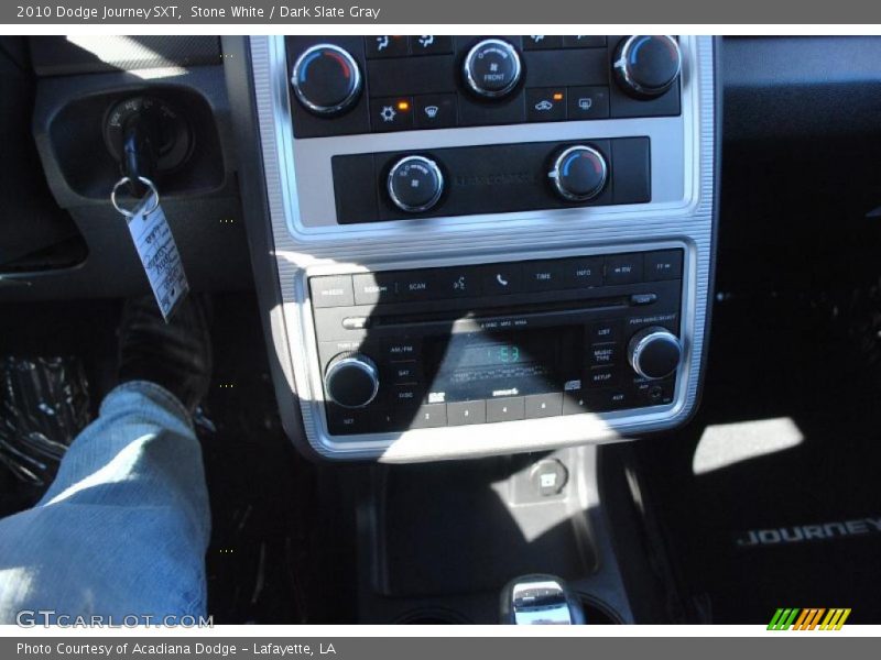 Stone White / Dark Slate Gray 2010 Dodge Journey SXT