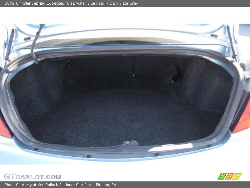 Clearwater Blue Pearl / Dark Slate Gray 2009 Chrysler Sebring LX Sedan