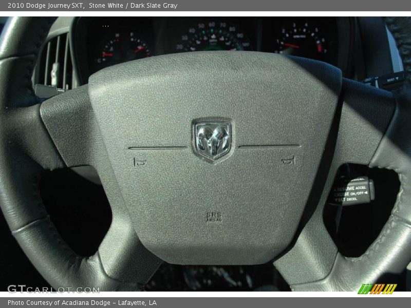 Stone White / Dark Slate Gray 2010 Dodge Journey SXT