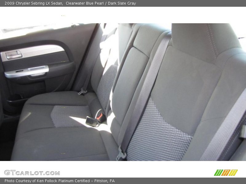 Clearwater Blue Pearl / Dark Slate Gray 2009 Chrysler Sebring LX Sedan
