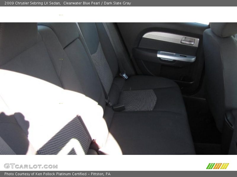Clearwater Blue Pearl / Dark Slate Gray 2009 Chrysler Sebring LX Sedan