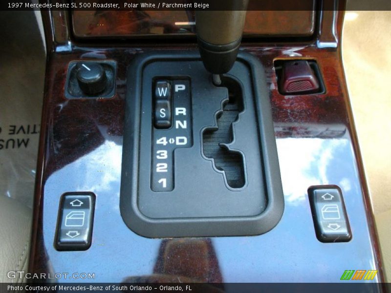 Polar White / Parchment Beige 1997 Mercedes-Benz SL 500 Roadster