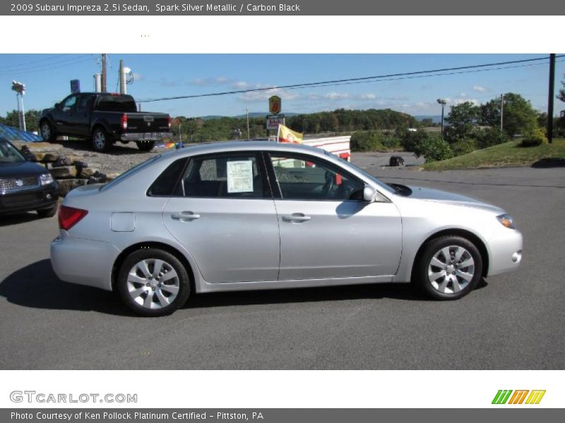 Spark Silver Metallic / Carbon Black 2009 Subaru Impreza 2.5i Sedan