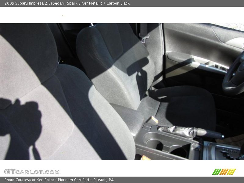 Spark Silver Metallic / Carbon Black 2009 Subaru Impreza 2.5i Sedan