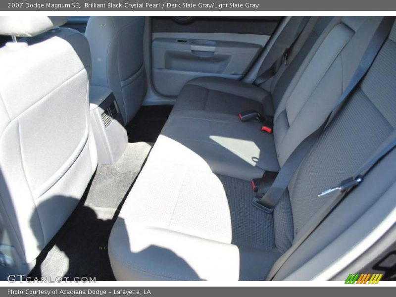 Brilliant Black Crystal Pearl / Dark Slate Gray/Light Slate Gray 2007 Dodge Magnum SE