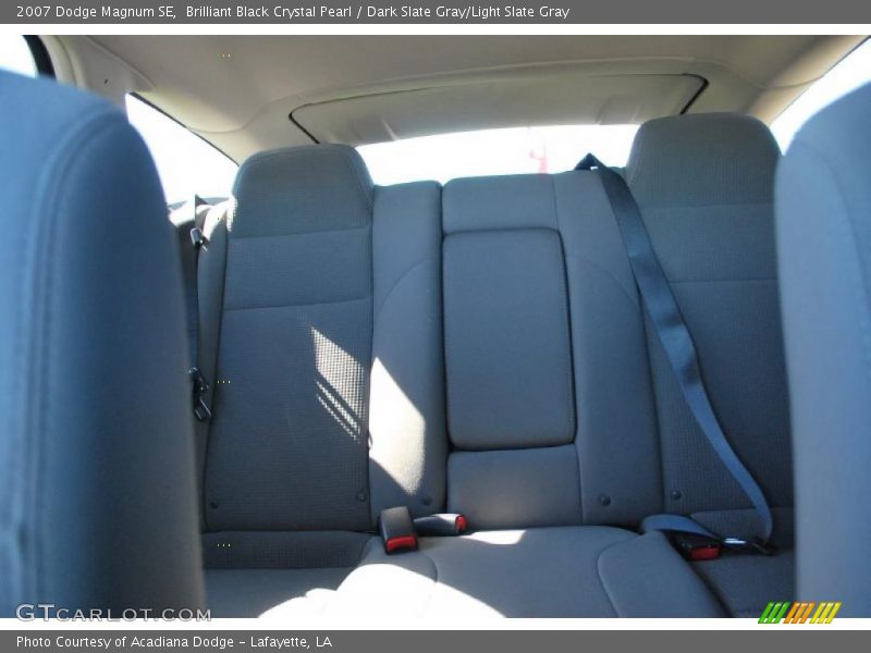 Brilliant Black Crystal Pearl / Dark Slate Gray/Light Slate Gray 2007 Dodge Magnum SE
