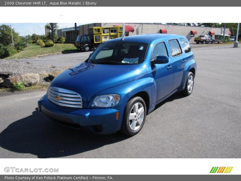 Aqua Blue Metallic / Ebony 2009 Chevrolet HHR LT