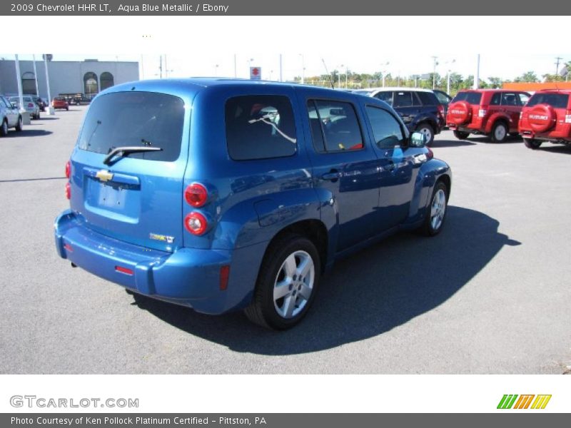 Aqua Blue Metallic / Ebony 2009 Chevrolet HHR LT