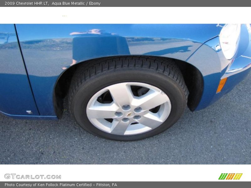 Aqua Blue Metallic / Ebony 2009 Chevrolet HHR LT