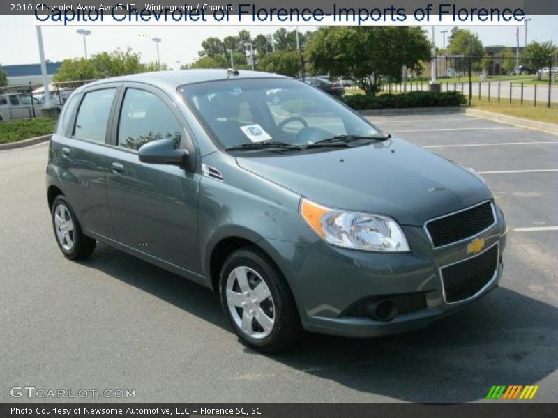 Wintergreen / Charcoal 2010 Chevrolet Aveo Aveo5 LT