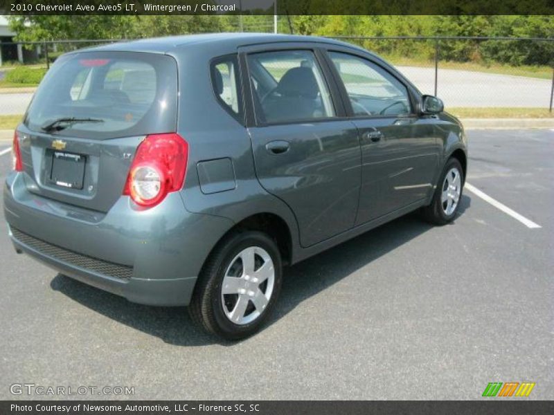 Wintergreen / Charcoal 2010 Chevrolet Aveo Aveo5 LT