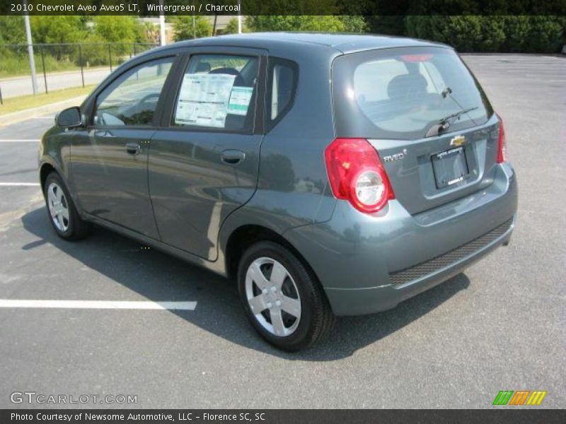 Wintergreen / Charcoal 2010 Chevrolet Aveo Aveo5 LT