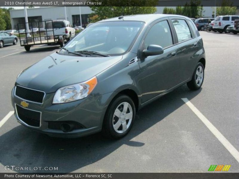 Wintergreen / Charcoal 2010 Chevrolet Aveo Aveo5 LT