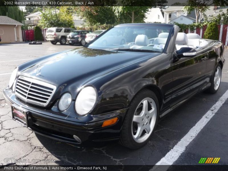 Black / Ash 2002 Mercedes-Benz CLK 430 Cabriolet