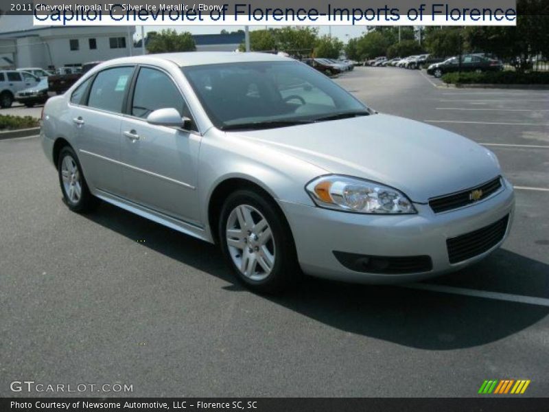 Silver Ice Metallic / Ebony 2011 Chevrolet Impala LT