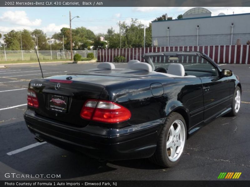 Black / Ash 2002 Mercedes-Benz CLK 430 Cabriolet