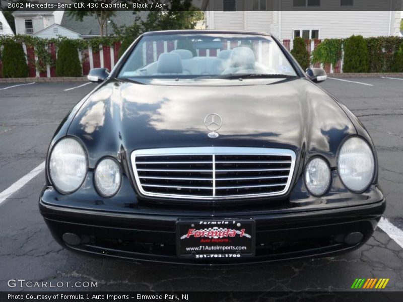 Black / Ash 2002 Mercedes-Benz CLK 430 Cabriolet