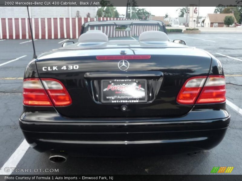 Black / Ash 2002 Mercedes-Benz CLK 430 Cabriolet