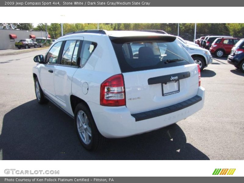 Stone White / Dark Slate Gray/Medium Slate Gray 2009 Jeep Compass Sport 4x4