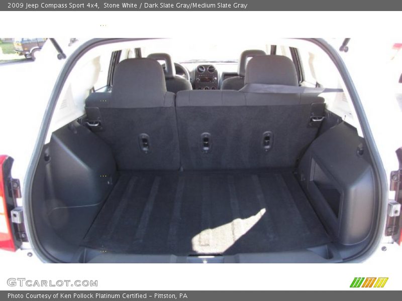 Stone White / Dark Slate Gray/Medium Slate Gray 2009 Jeep Compass Sport 4x4