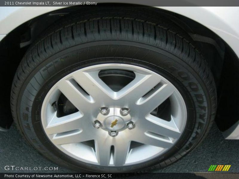 Silver Ice Metallic / Ebony 2011 Chevrolet Impala LT