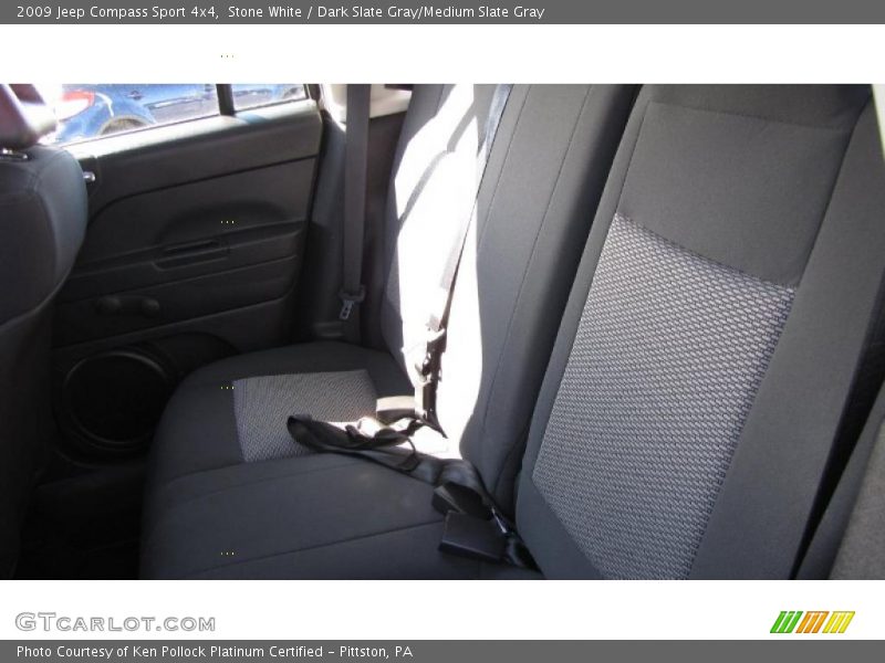 Stone White / Dark Slate Gray/Medium Slate Gray 2009 Jeep Compass Sport 4x4