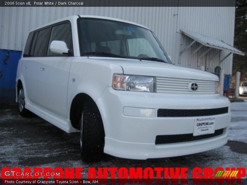 Polar White / Dark Charcoal 2006 Scion xB