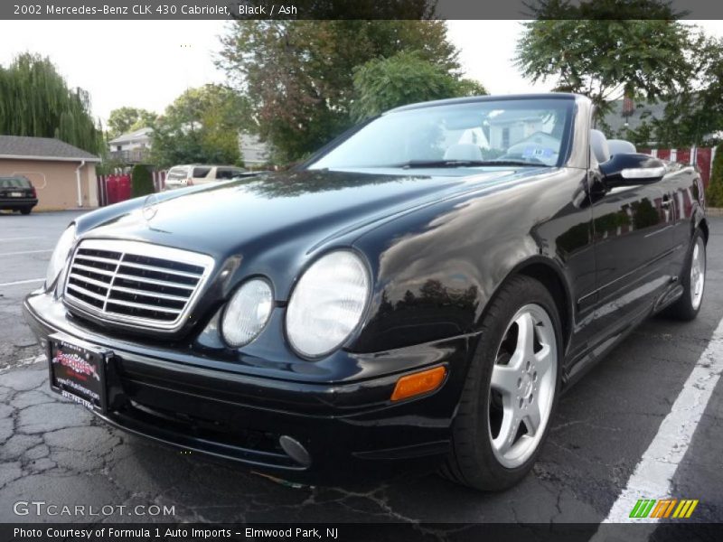 Black / Ash 2002 Mercedes-Benz CLK 430 Cabriolet