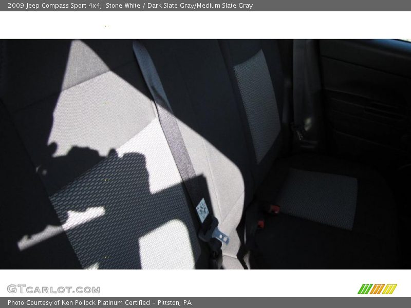 Stone White / Dark Slate Gray/Medium Slate Gray 2009 Jeep Compass Sport 4x4