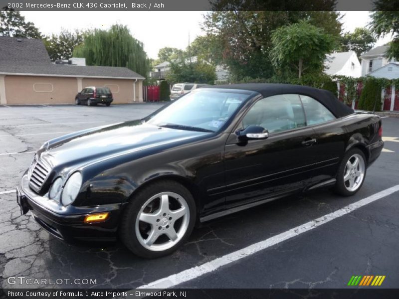 Black / Ash 2002 Mercedes-Benz CLK 430 Cabriolet