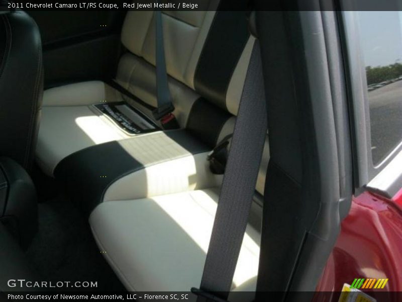 Red Jewel Metallic / Beige 2011 Chevrolet Camaro LT/RS Coupe