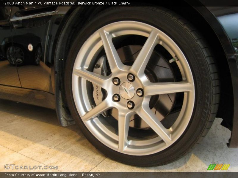 Berwick Bronze / Black Cherry 2008 Aston Martin V8 Vantage Roadster
