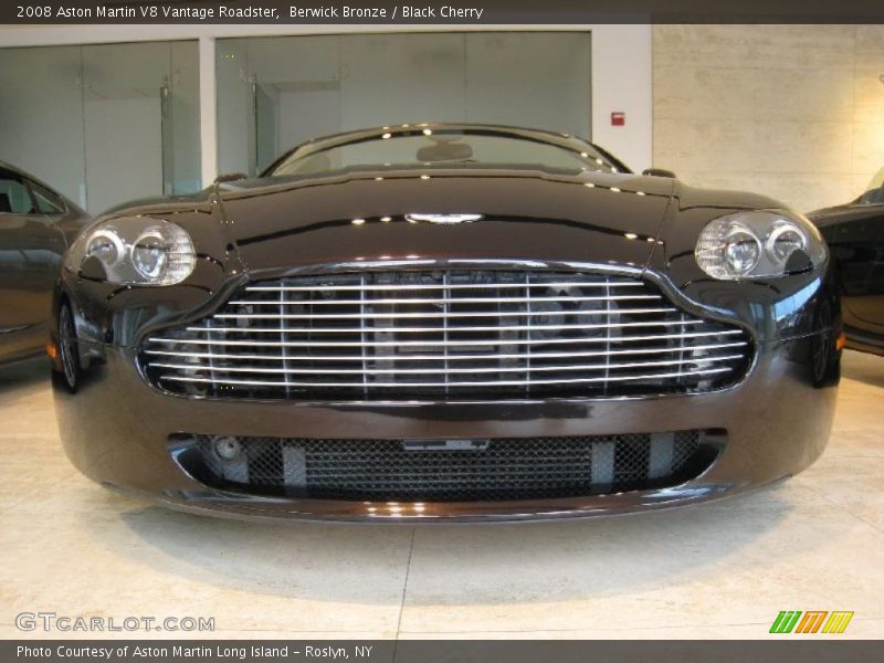 Berwick Bronze / Black Cherry 2008 Aston Martin V8 Vantage Roadster