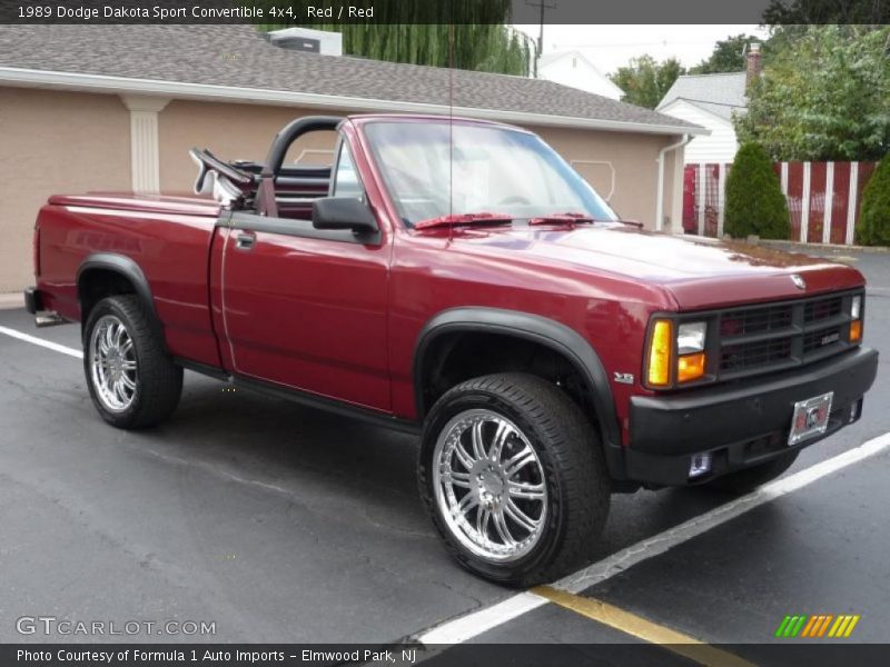 Front 3/4 View of 1989 Dakota Sport Convertible 4x4