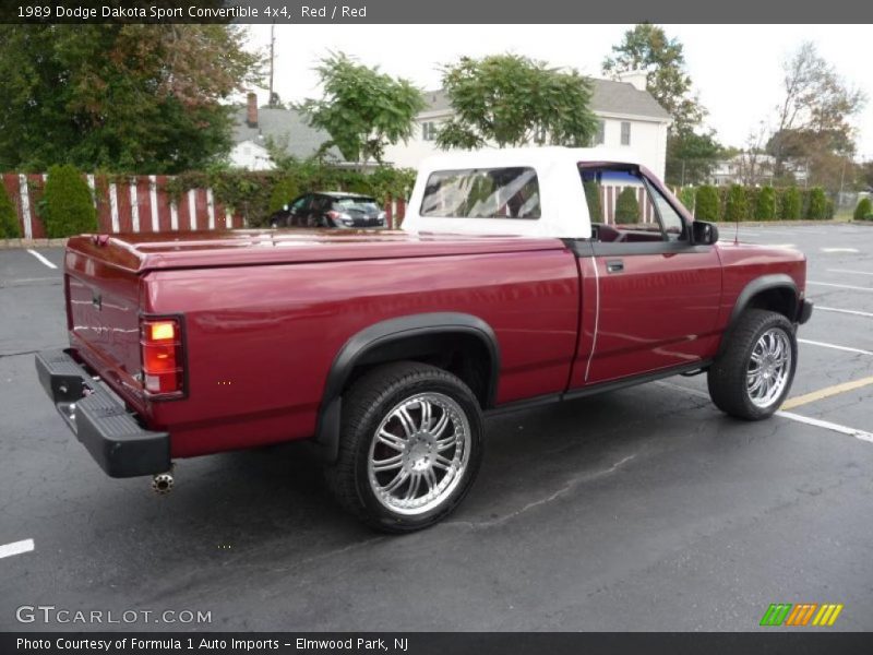  1989 Dakota Sport Convertible 4x4 Red