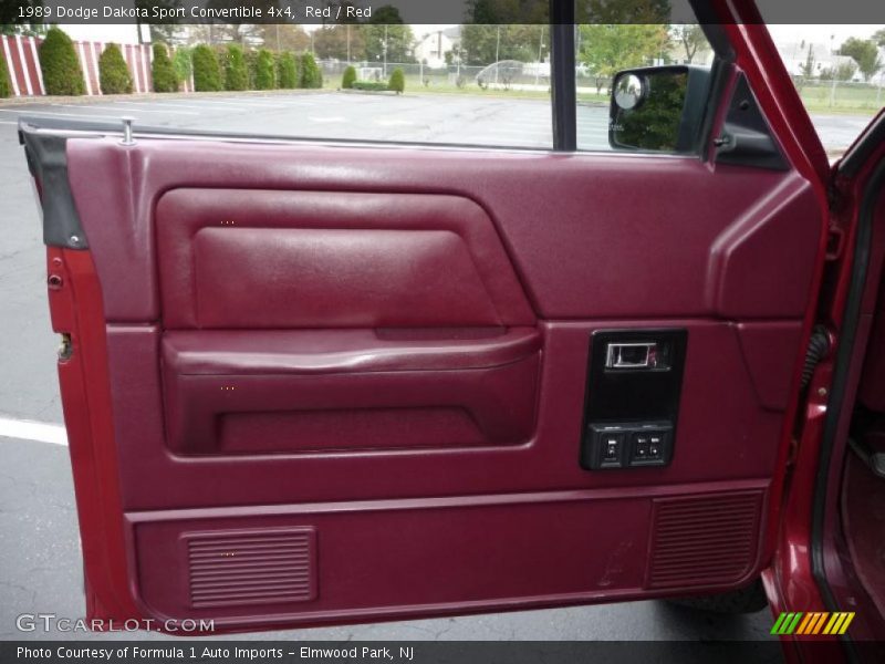 Door Panel of 1989 Dakota Sport Convertible 4x4