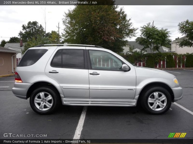 Brilliant Silver Metallic / Ash 2005 Mercedes-Benz ML 350 4Matic