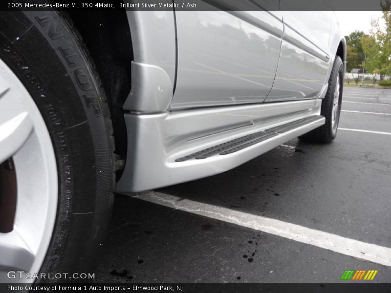 Brilliant Silver Metallic / Ash 2005 Mercedes-Benz ML 350 4Matic