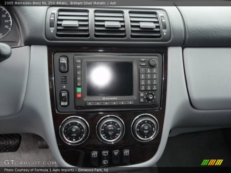 Brilliant Silver Metallic / Ash 2005 Mercedes-Benz ML 350 4Matic
