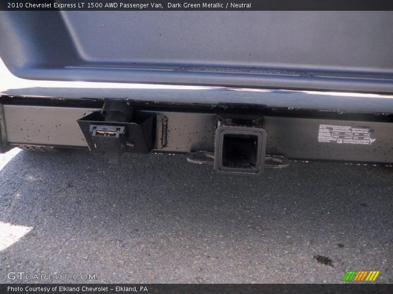 Dark Green Metallic / Neutral 2010 Chevrolet Express LT 1500 AWD Passenger Van