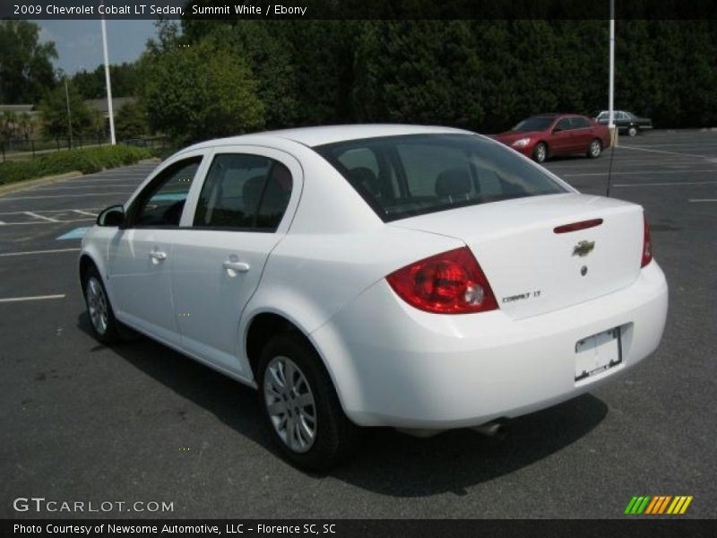 Summit White / Ebony 2009 Chevrolet Cobalt LT Sedan