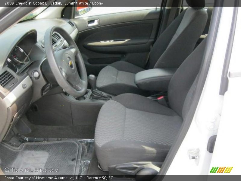 Summit White / Ebony 2009 Chevrolet Cobalt LT Sedan
