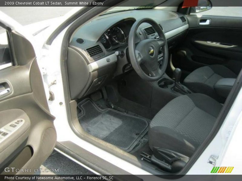 Summit White / Ebony 2009 Chevrolet Cobalt LT Sedan
