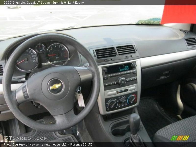 Summit White / Ebony 2009 Chevrolet Cobalt LT Sedan