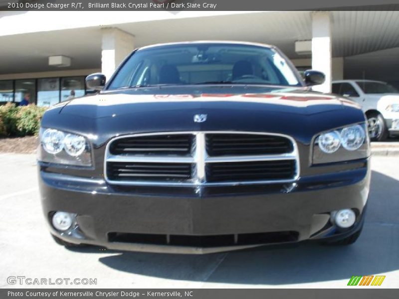 Brilliant Black Crystal Pearl / Dark Slate Gray 2010 Dodge Charger R/T