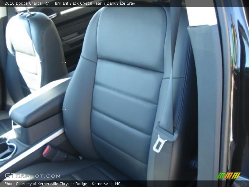 Brilliant Black Crystal Pearl / Dark Slate Gray 2010 Dodge Charger R/T