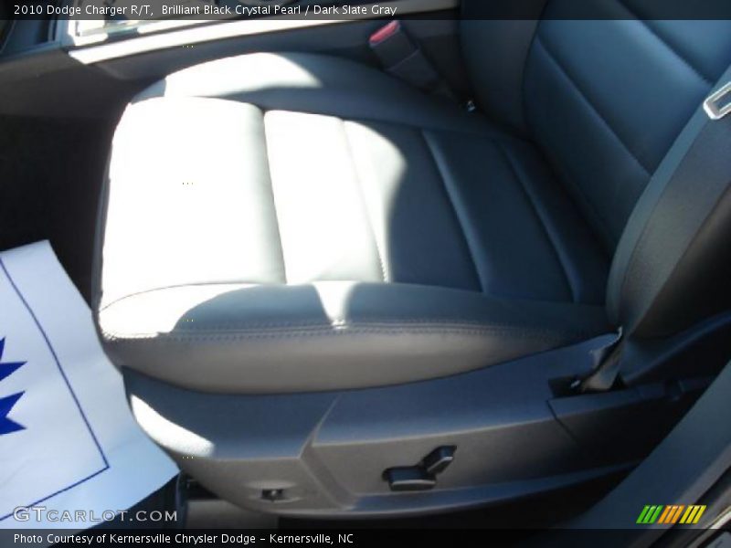 Brilliant Black Crystal Pearl / Dark Slate Gray 2010 Dodge Charger R/T