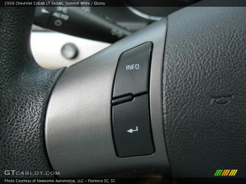Summit White / Ebony 2009 Chevrolet Cobalt LT Sedan