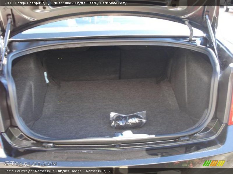 Brilliant Black Crystal Pearl / Dark Slate Gray 2010 Dodge Charger R/T